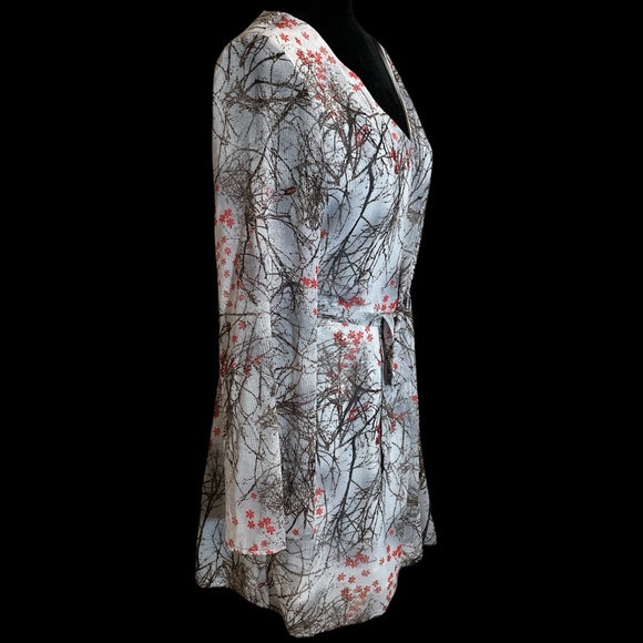 Ovi - Cherry Blossom Bell Sleeve Pullover Dress/Tunic - Picture 5 of 15